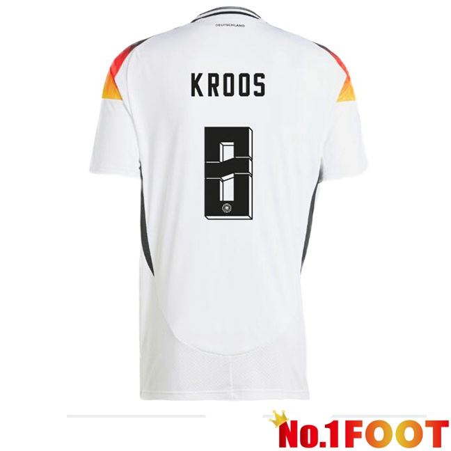 Germany (KROOS 8) Home Soccer Jersey White 2024/2025