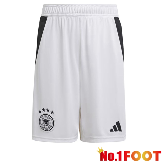 Germany Home Soccer Shorts White 2024/2025