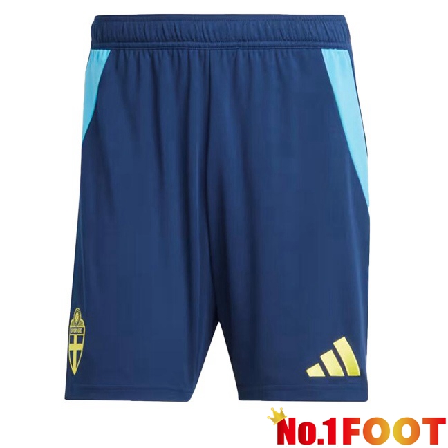 Sweden Home Soccer Shorts Blue 2024/2025