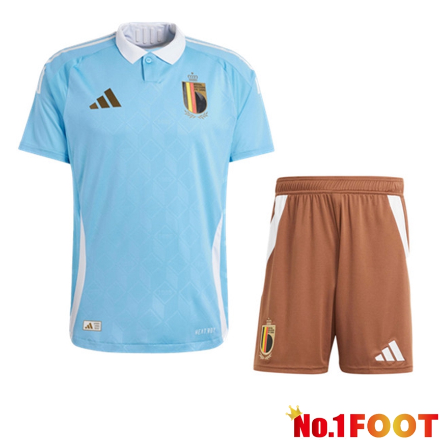 Belgium Kids Away Soccer Jersey 2024/2025