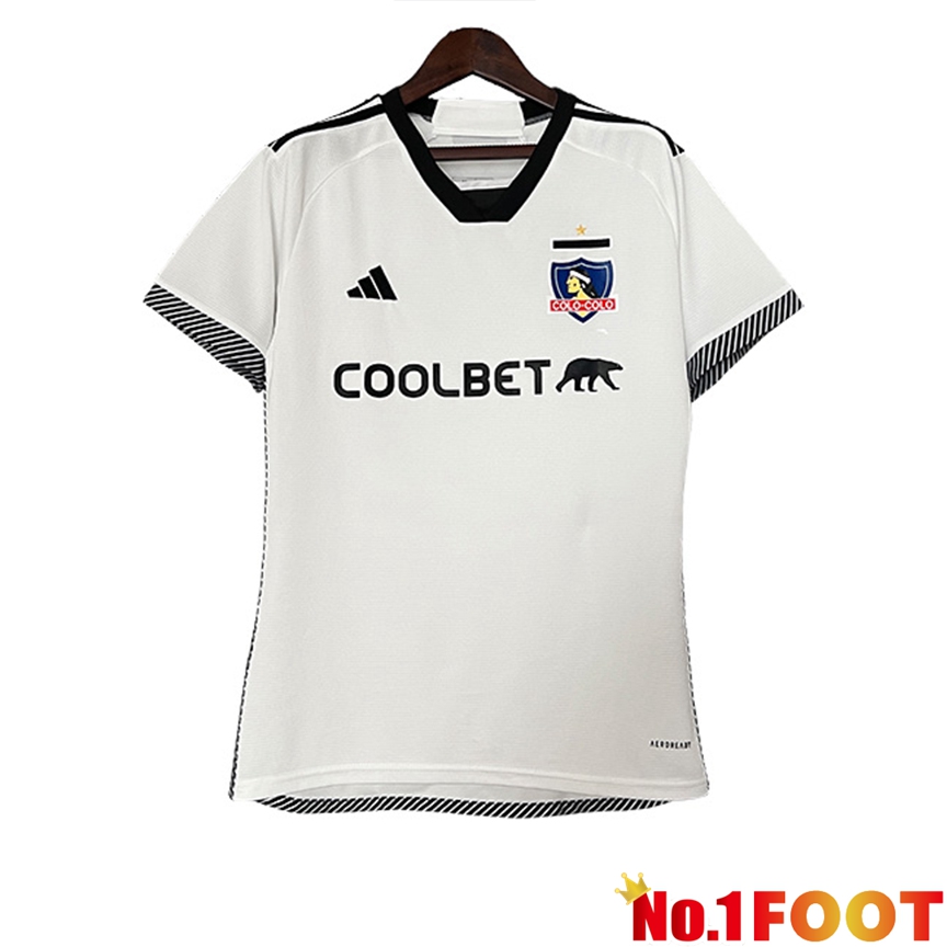 Colo-Colo Womens Home Soccer Jersey 2024/2025