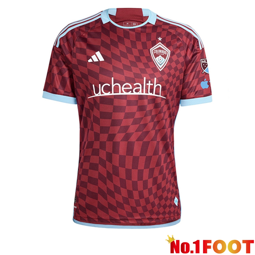 Colorado Rapids Home Soccer Jersey 2024/2025 - Click Image to Close