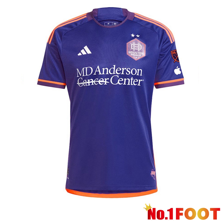 Houston Dynamo Away Soccer Jersey 2024/2025 - Click Image to Close