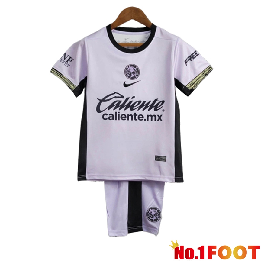 Club America Kids Soccer Jersey Grey 2023/2024