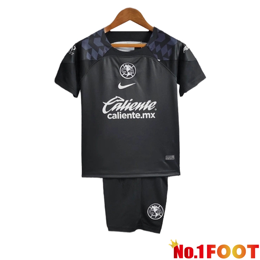 Club America Kids Soccer Jersey Black 2023/2024