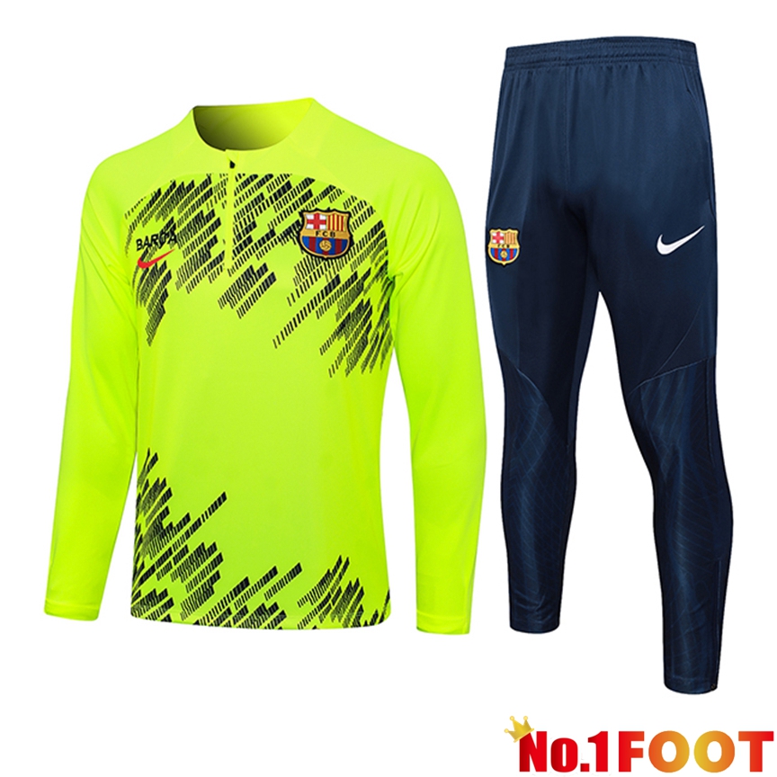 FC Barcelona kit Training Tracksuit Green/Black 2024/2025