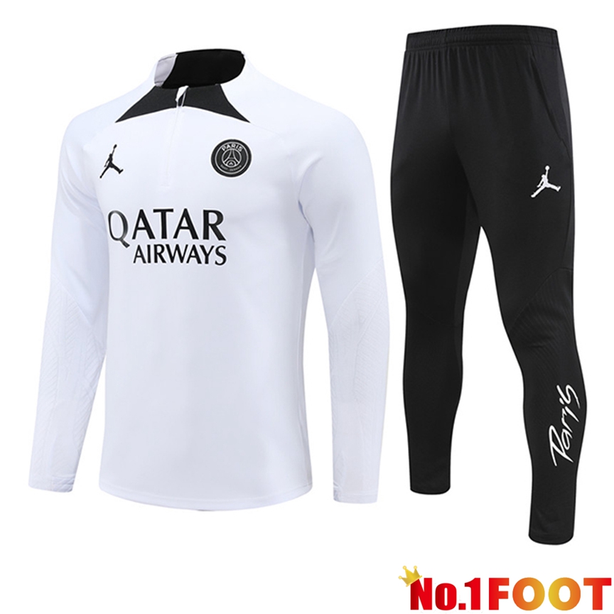 PSG kit Training Tracksuit White/Black 2024/2025