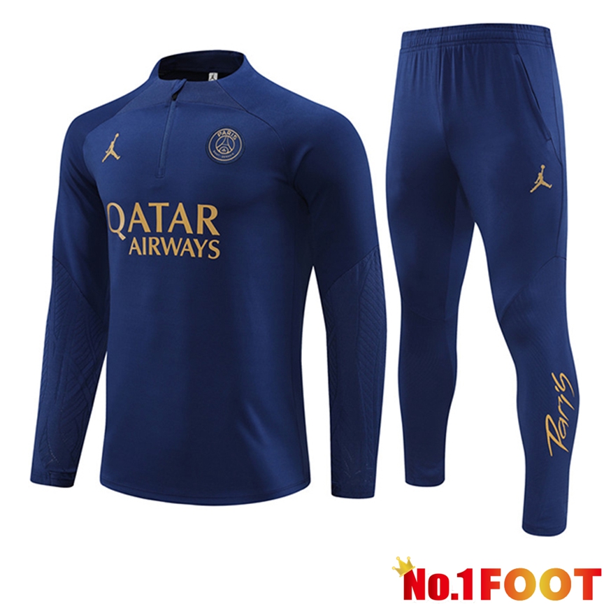 PSG kit Training Tracksuit Blue Marine 2024/2025