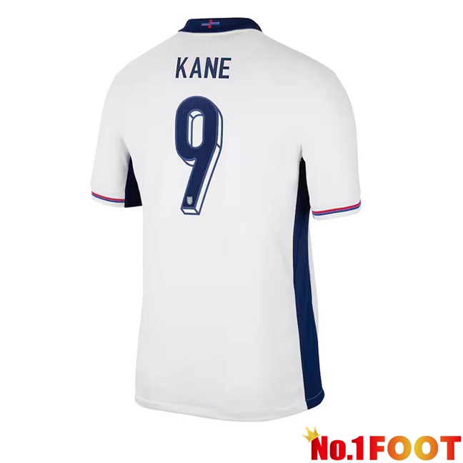 England (Kane 9) Home Soccer Jersey White 2024/2025