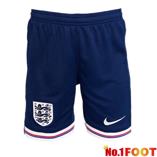 England Home Soccer Shorts Royal Blue 2024/2025