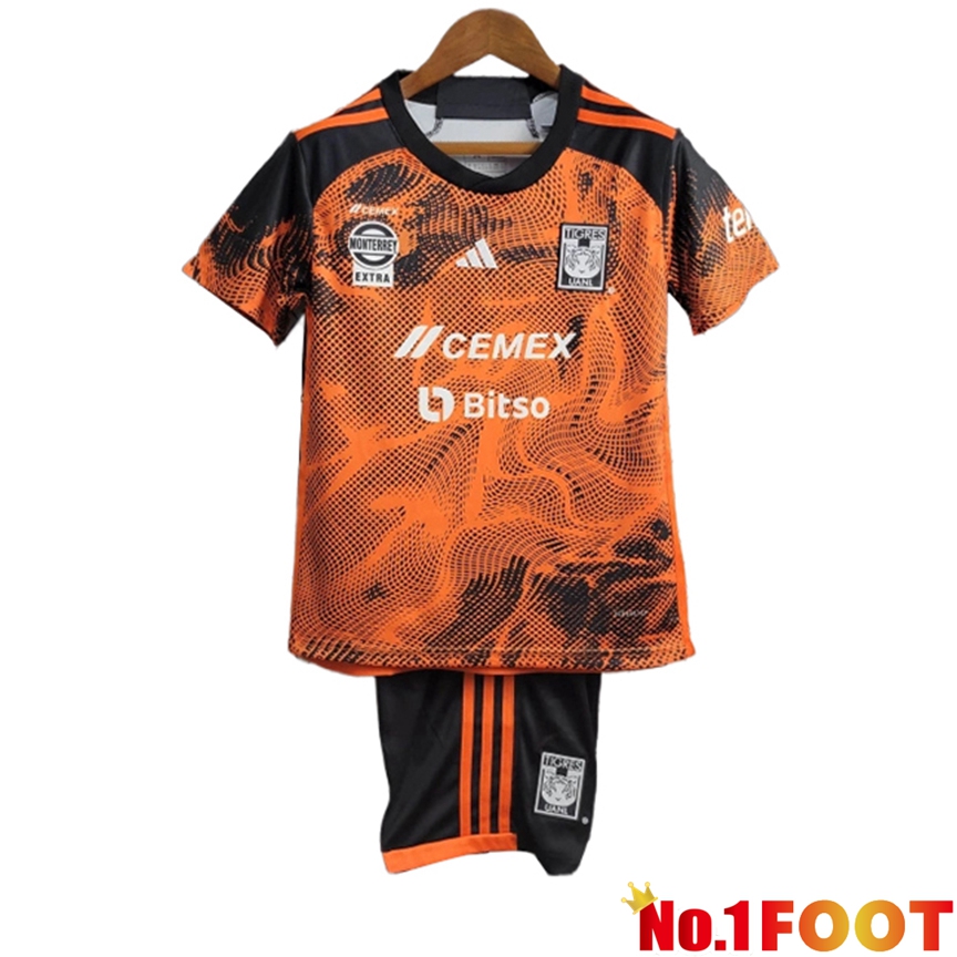 Tigres UANL Kids Soccer Jersey 2023/2024