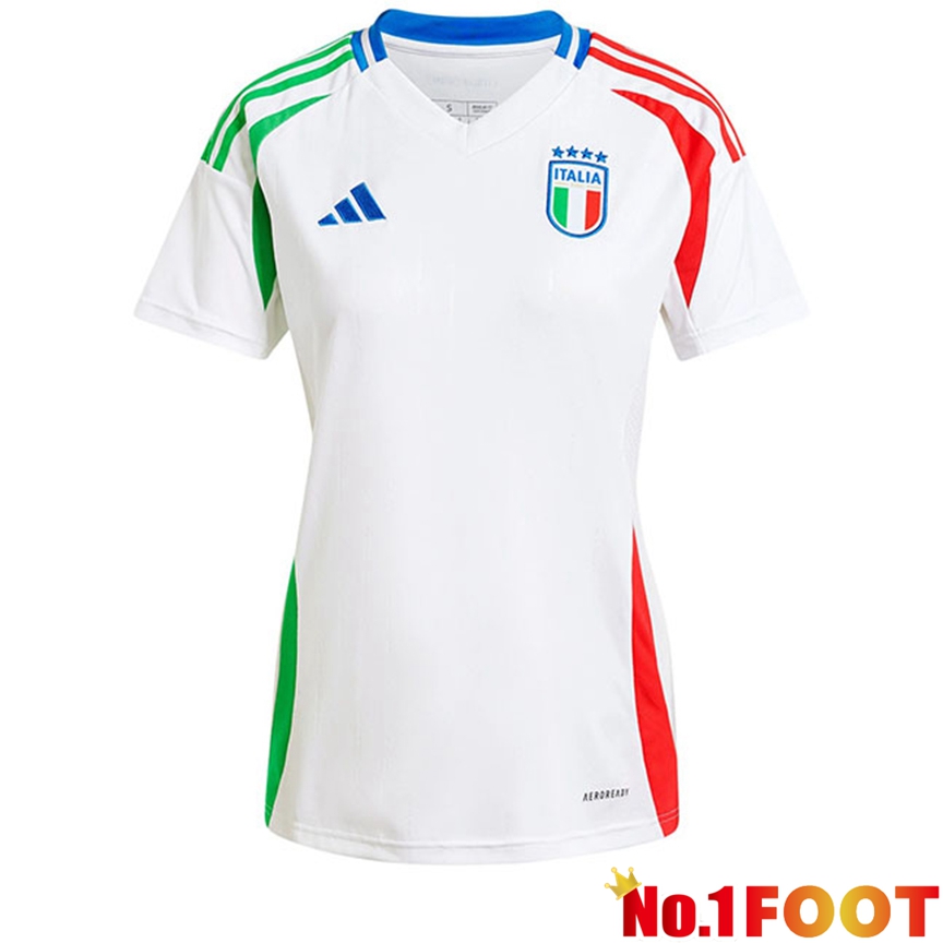 Italy Womens Away Soccer Jersey 2024/2025