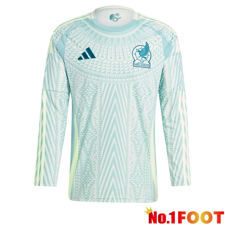 Mexico Long sleeve Away Soccer Jersey 2024/2025