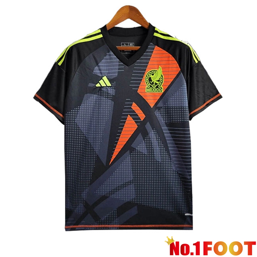 Mexico Goalkeeper Soccer Jersey Black 2024/2025