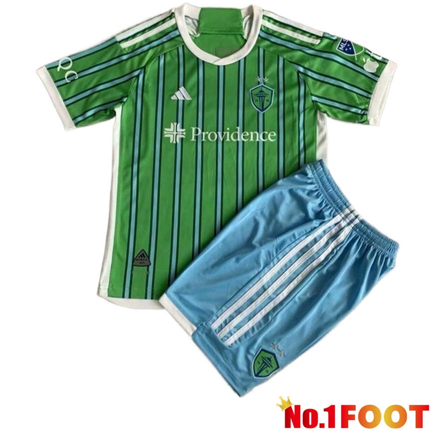 FC Seattle Sounders Kids Home Soccer Jersey 2024/2025 - Click Image to Close