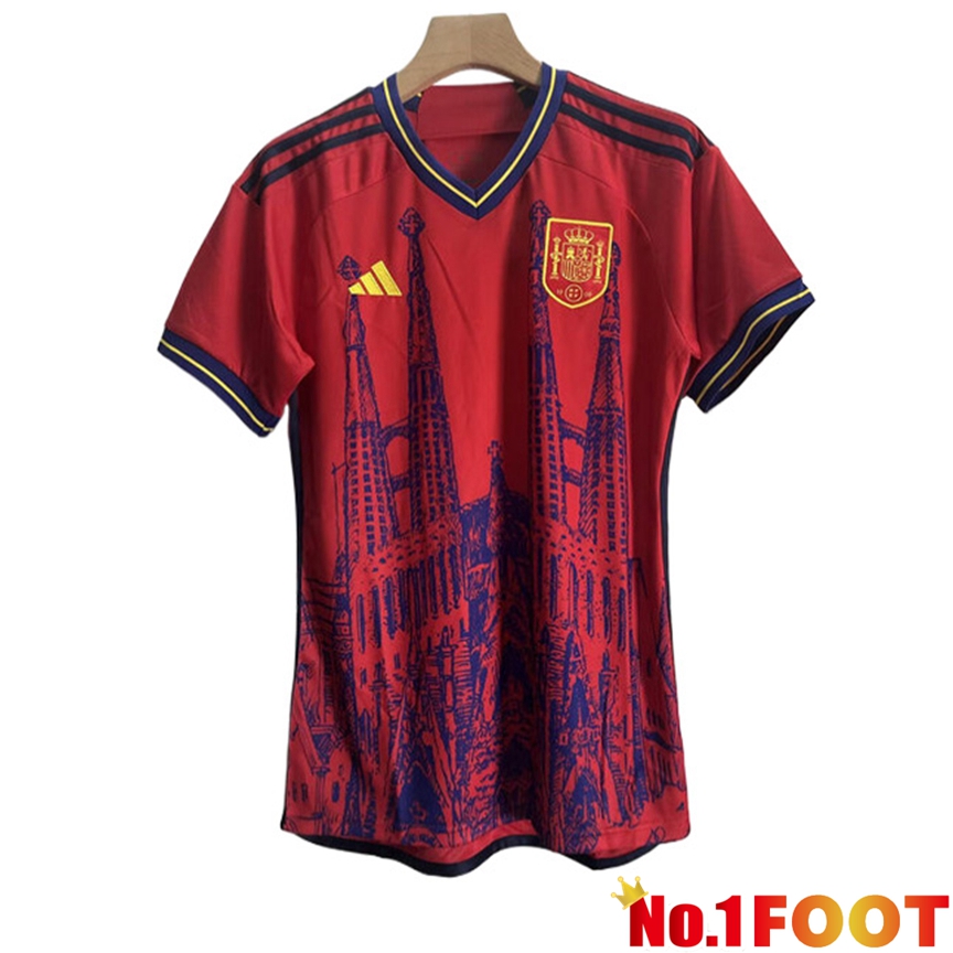 Spain Soccer Jersey Special Edition UEFA Euro 2024