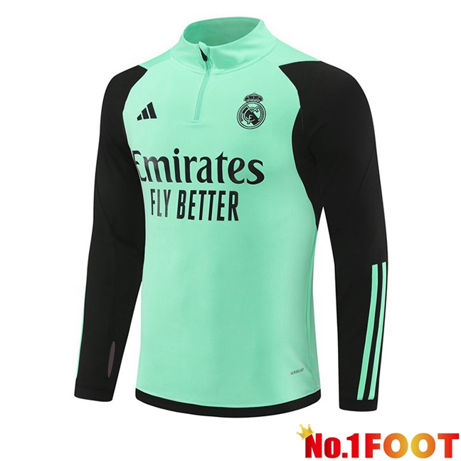 Real Madrid Training Sweatshirt Green 2024/2025