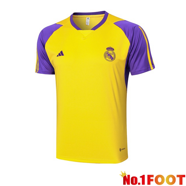 Real Madrid Training T Shirt Yellow 2024/2025