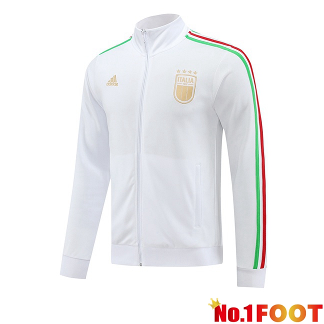 Italy Training Jacket White 2024/2025