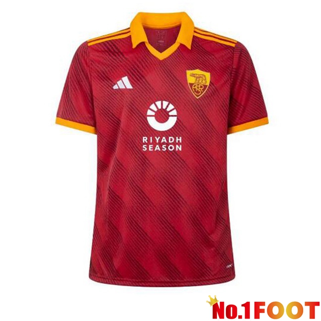 AS Roma Fourth Soccer Jersey Red 2023/2024