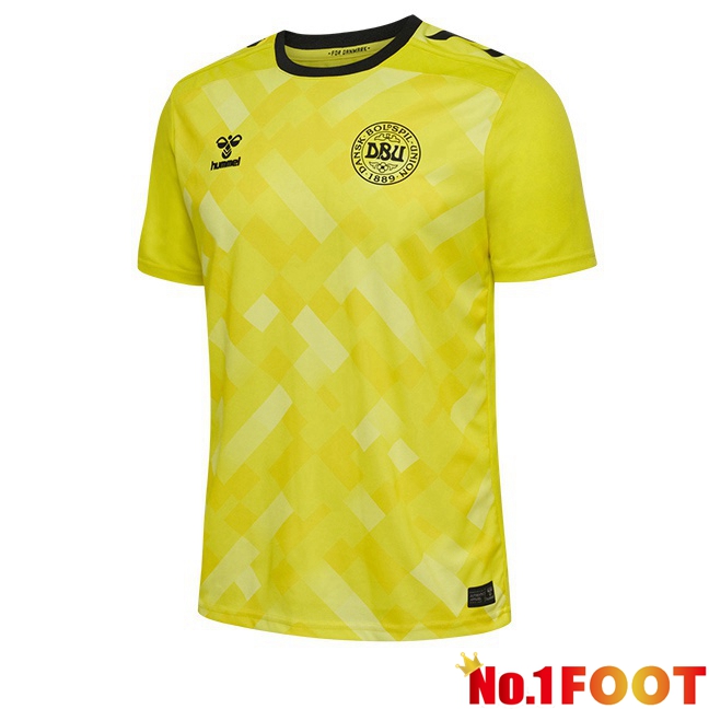 Denmark Goalkeeper Soccer Jersey Yellow 2024/2025