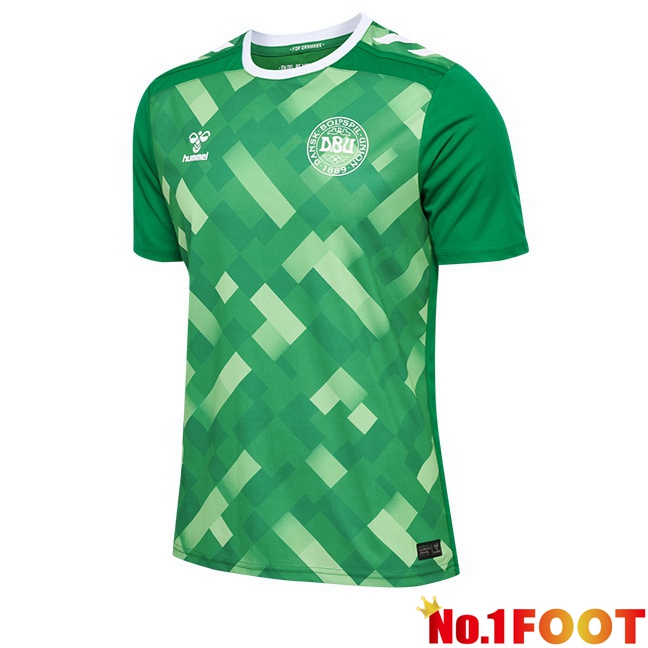 Denmark Goalkeeper Soccer Jersey Green 2024/2025