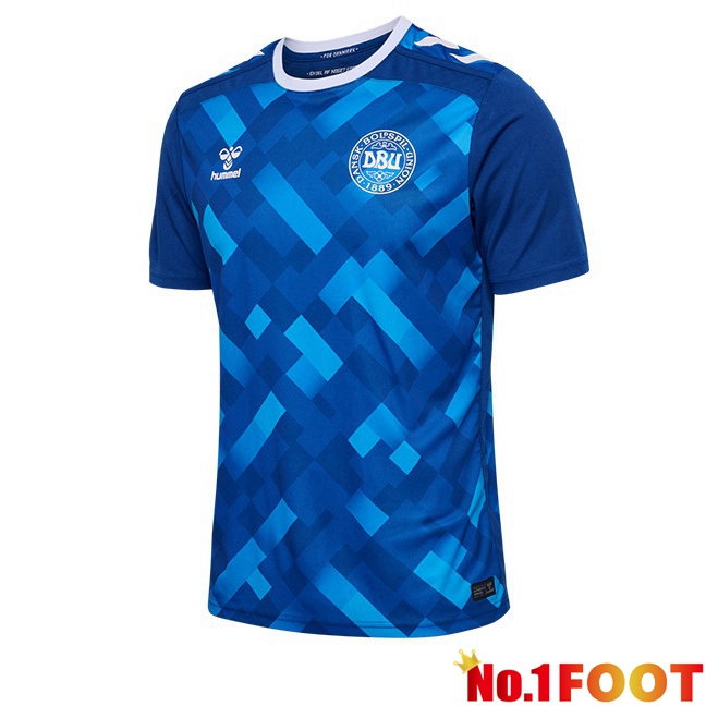 Denmark Goalkeeper Soccer Jersey Blue 2024/2025