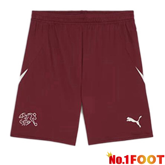 Swiss Home Soccer Shorts Red 2024/2025