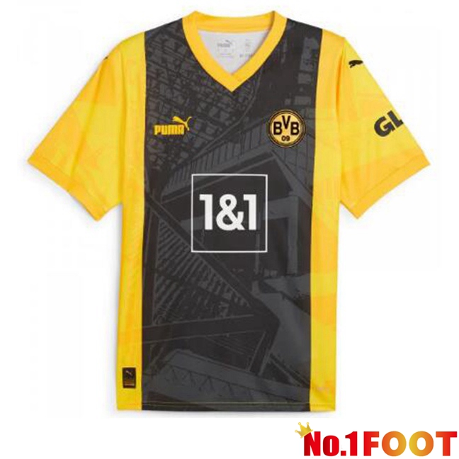 Dortmund BVB Soccer Jersey Special Edition Yellow Black 2023/2024