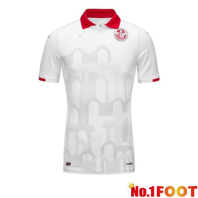 Tunisia Away Soccer Jersey White 2024/2025