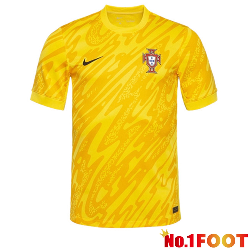 Portugal Goalkeeper Soccer Jersey UEFA Euro 2024