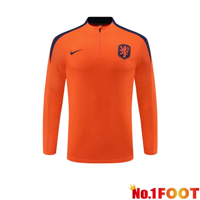 Netherlands Training Sweatshirt Orange 2024/2025