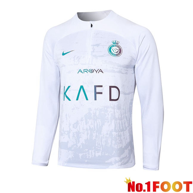 Al-Nassr FC Training Sweatshirt White 2024/2025