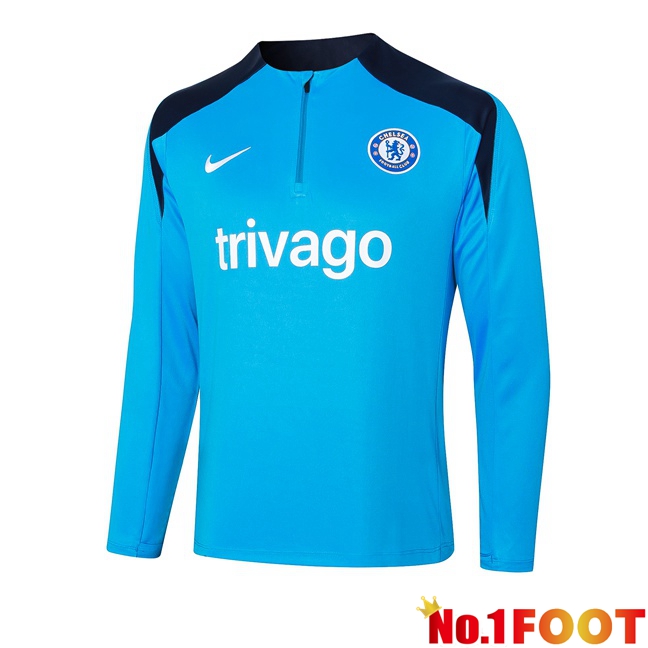 FC Chelsea Training Sweatshirt Blue 2024/2025