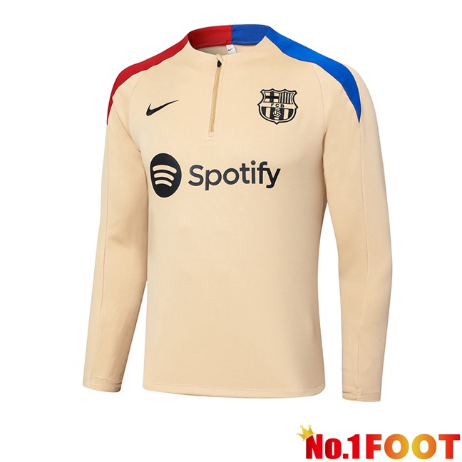 FC Barcelona Training Sweatshirt Yellow 2024/2025