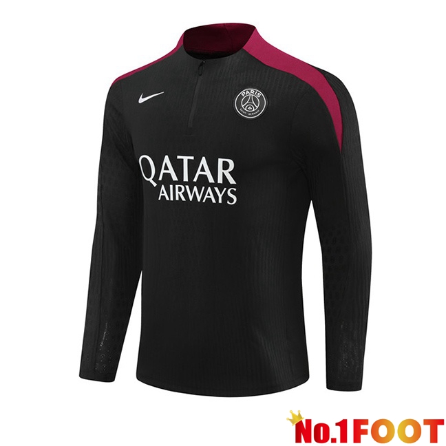 Paris PSG Training Sweatshirt Black 2024/2025