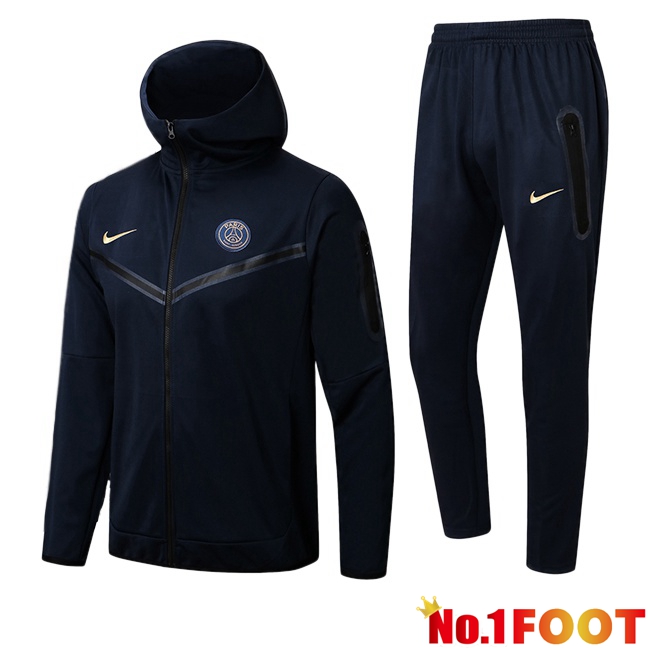 Paris PSG Training Tracksuit - Windbreaker Blue Royal 2024/2025