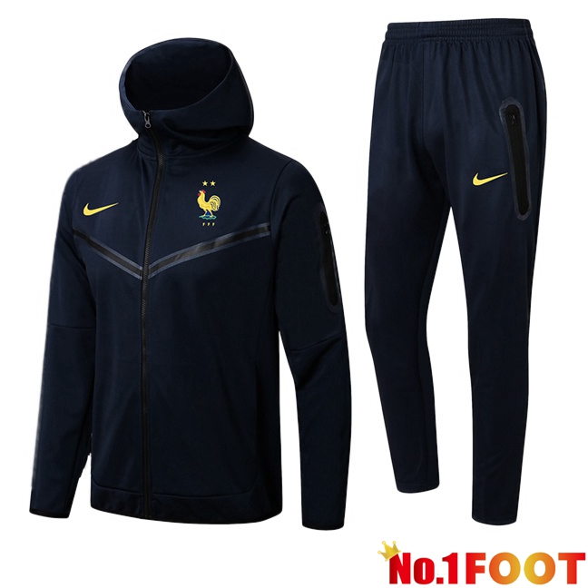 France Training Tracksuit - Windbreaker Blue Royal 2024/2025