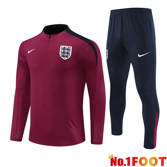 England kit Training Tracksuit Red 2024/2025