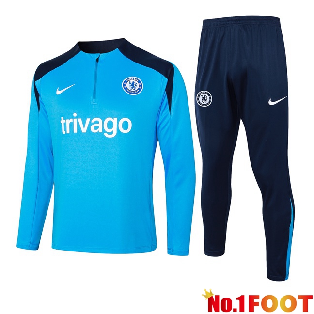 FC Chelsea kit Training Tracksuit Blue 2024/2025