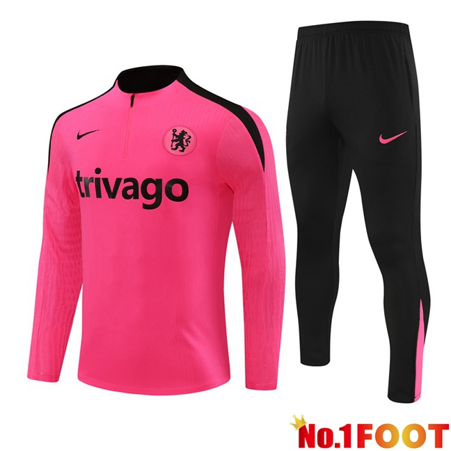 FC Chelsea kit Training Tracksuit Pink 2024/2025