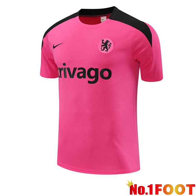 FC Chelsea Training T Shirt Pink 2024/2025