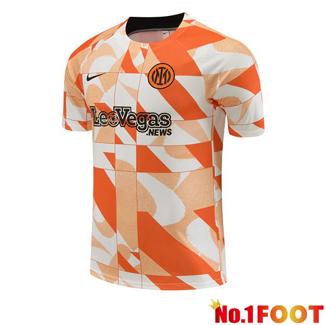 Inter Milan Training T Shirt Orange 2024/2025