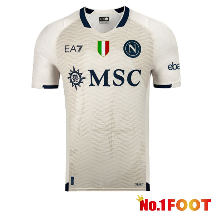 SSC Napoli Soccer Jersey EA7 Everywhere 2024