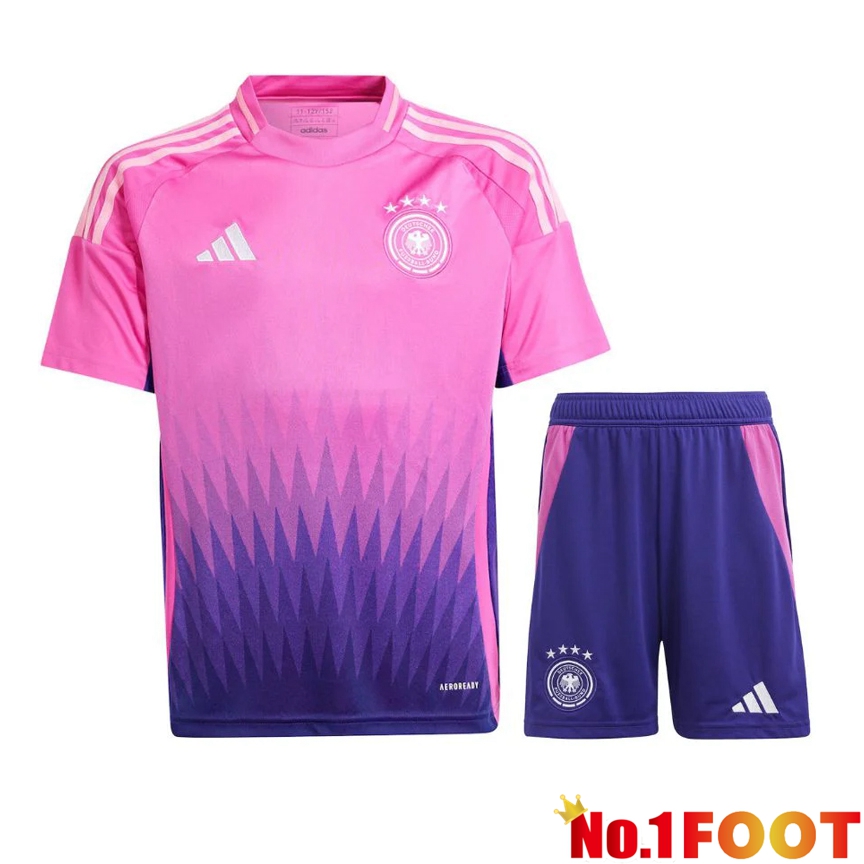 Germany Away Soccer Jersey + Shorts Kit 2024/2025