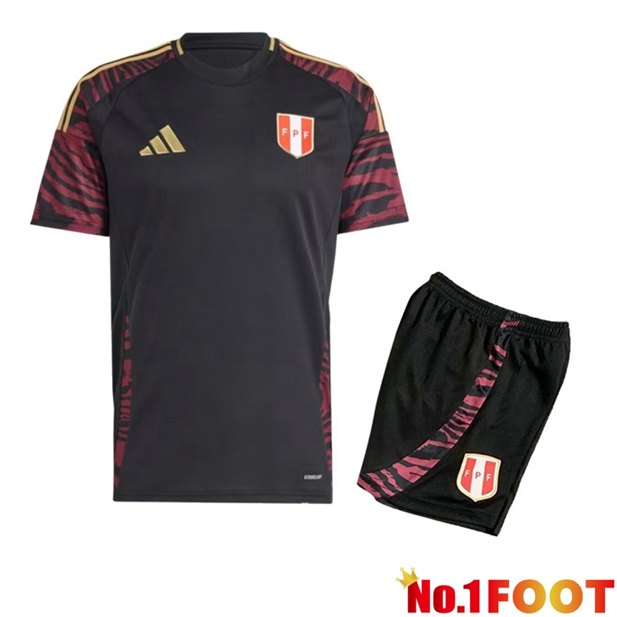 Peru Away Soccer Jersey + Shorts Kit 2024/2025