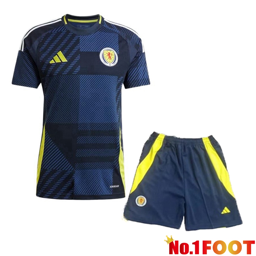 Scotland Home Soccer Jersey + Shorts Kit 2024/2025