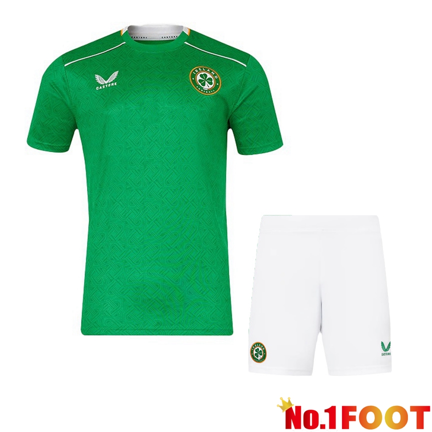 Ireland Home Soccer Jersey + Shorts Kit 2024/2025