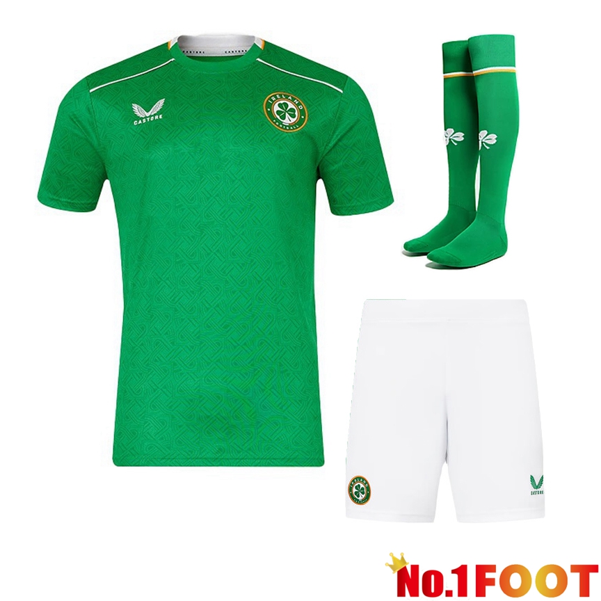 Ireland Home Soccer Jersey (Shorts + Socks) Kit 2024/2025