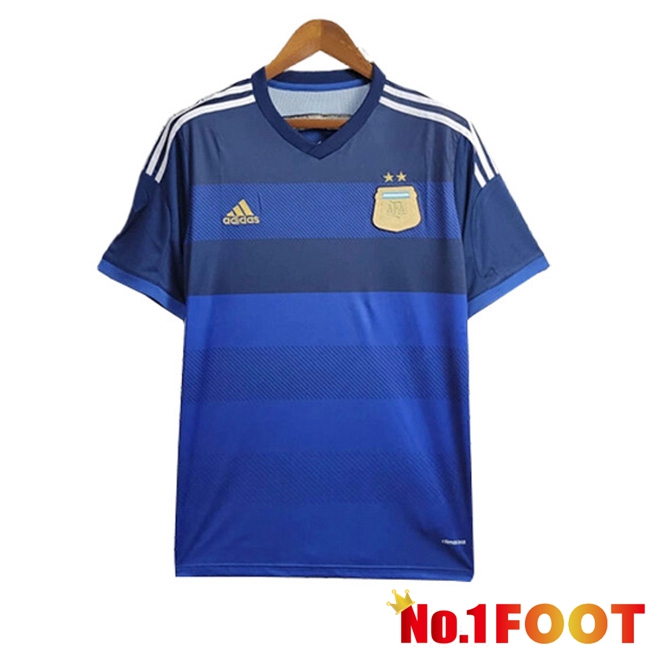 Argentina Retro Away Soccer Jersey 2014